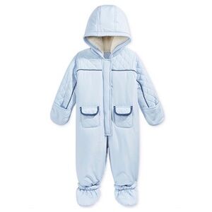 First Impressions Snow Suit Hoodie with Convertible Mittens & Detachable Booties